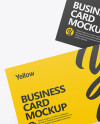 Two Business Cards Mockup