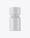 Glossy Pills Bottle Mockup