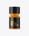 Glossy Pills Bottle Mockup