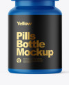 Matte Pills Bottle Mockup Matte Pills Bottle Mockup