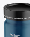 Matte Plastic Jar Mockup