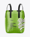 Jumbo Bag Mockup - Front View