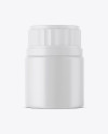 50 ml Plastic Pills Bottle Mockup