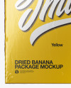 Dried Banana Package Mockup