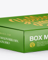 Glossy Box Mockup