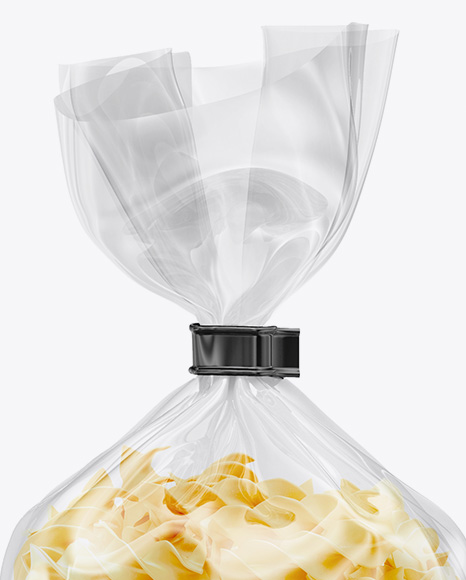 Fusilli Pasta Package Mockup