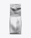 Metallic Coffee Bag Mockup