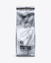 Metallic Coffee Bag Mockup