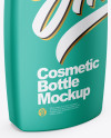 Cosmetic Matte Bottle Mockup