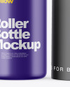 Matte Roller Bottle Mockup