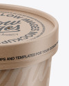 Kraft Paper Soup Cup Mockup