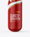 Matte Plastic Ampoule Mockup