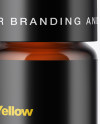 Amber Glass Roller Bottle Mockup