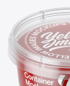 Container with Caviar Mockup