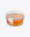 Container with Honey Mockup