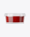 Container with Caviar Mockup