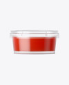 Container with Jam Mockup