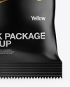 Matte Snack Package Mockup