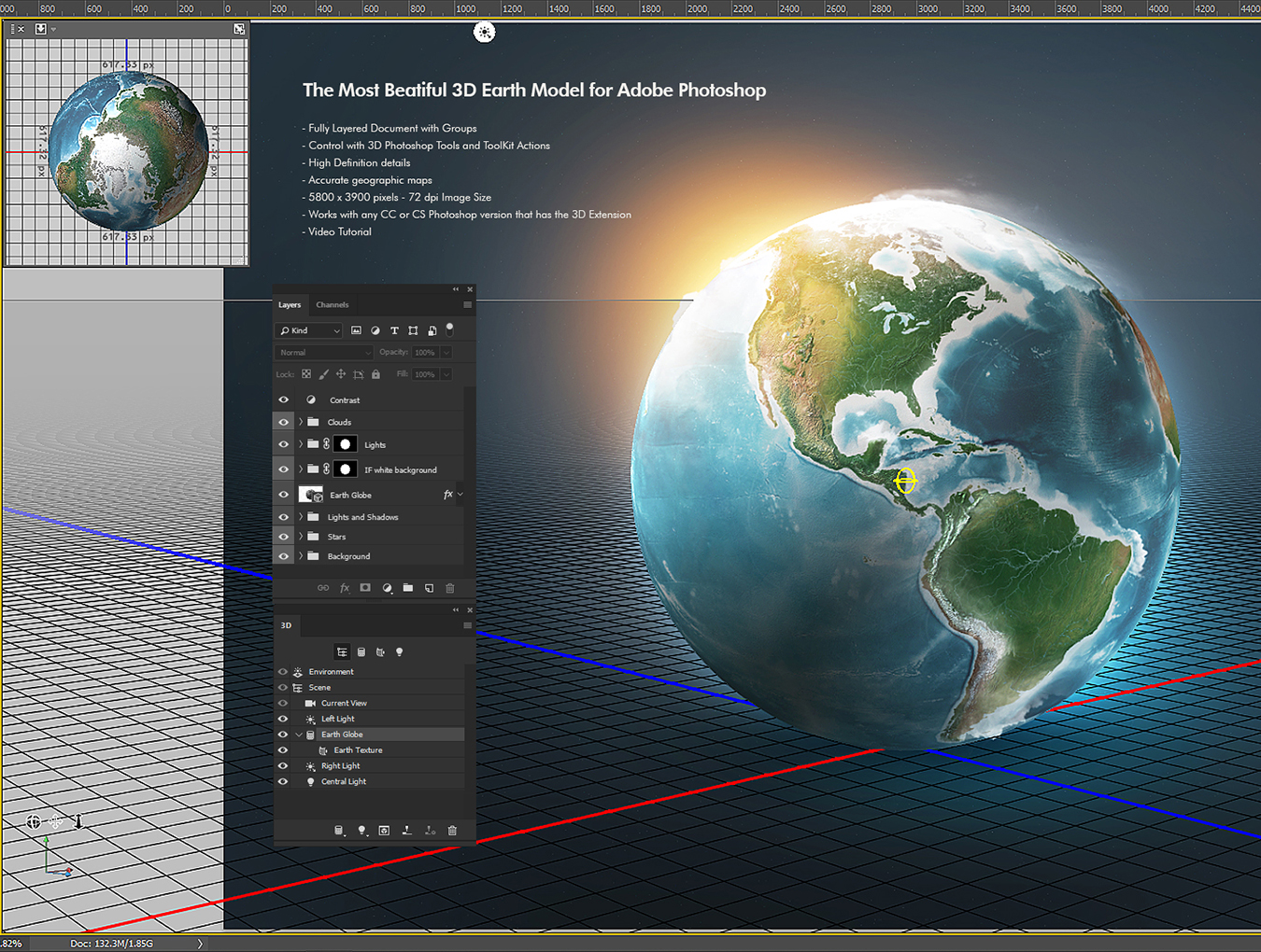 Photoshop 3D World Photoshop 3D World