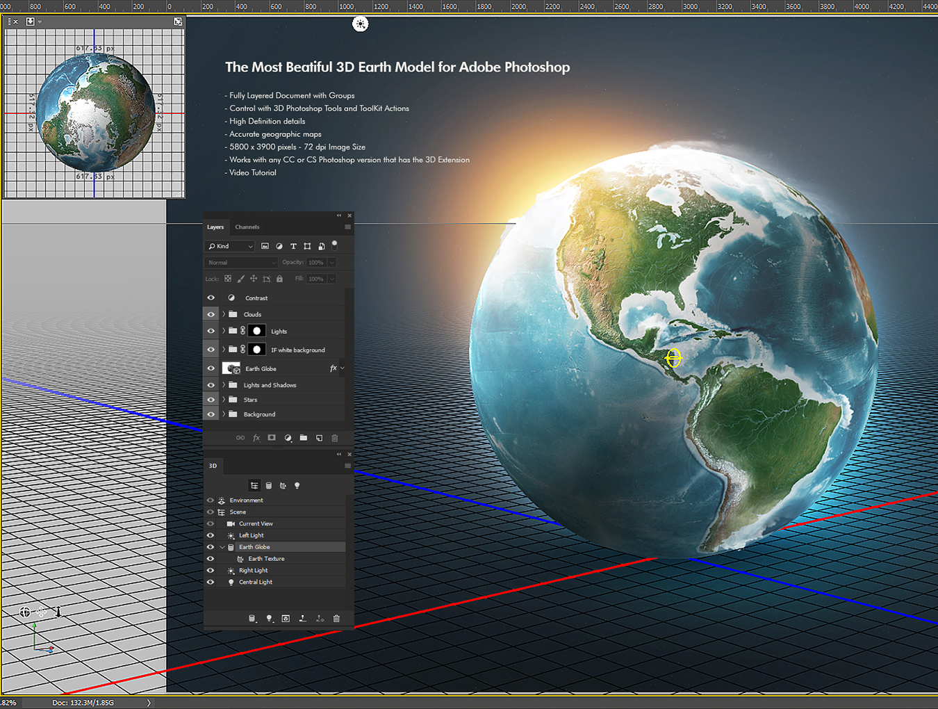 Photoshop 3D World