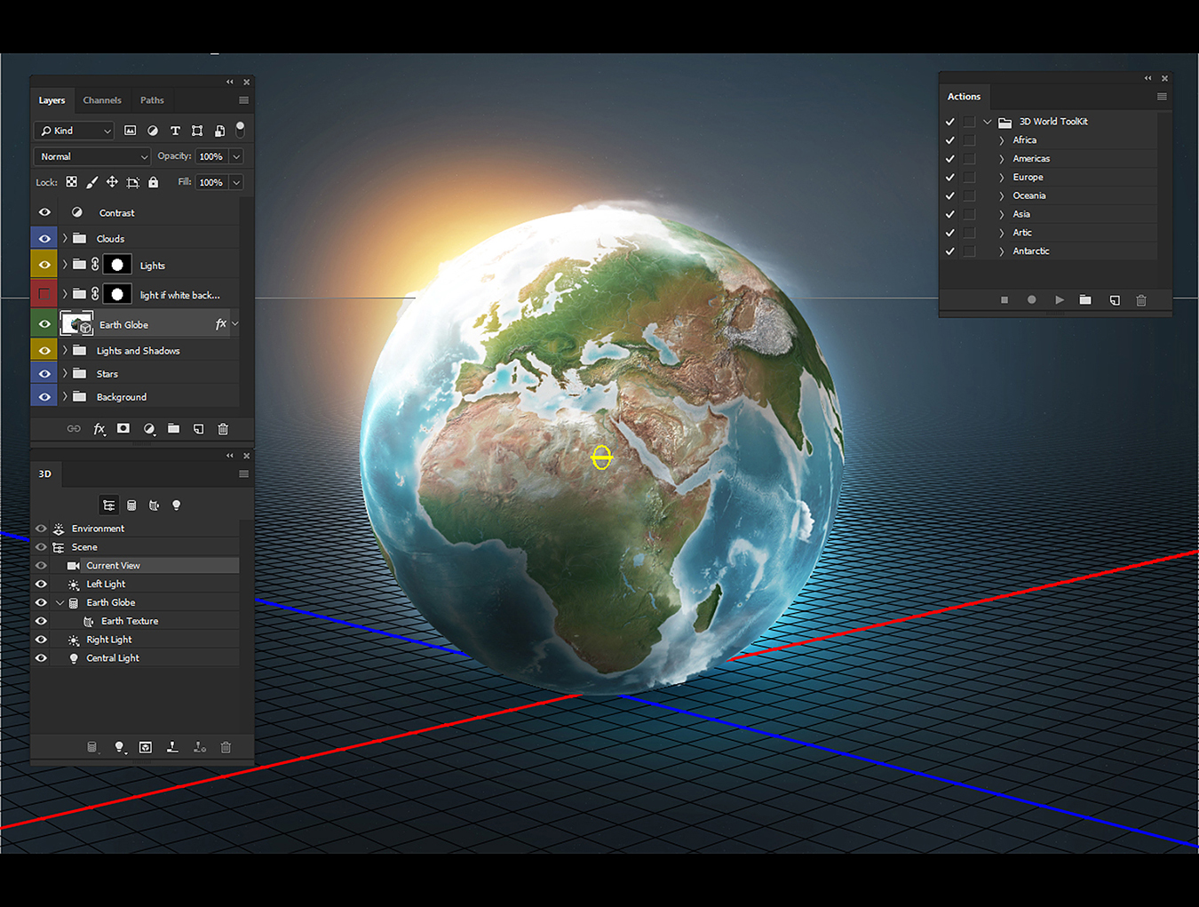 Photoshop 3D World