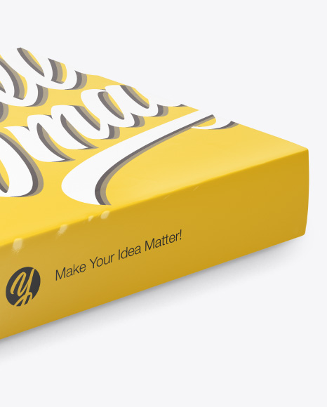 Dried Banana Package Mockup