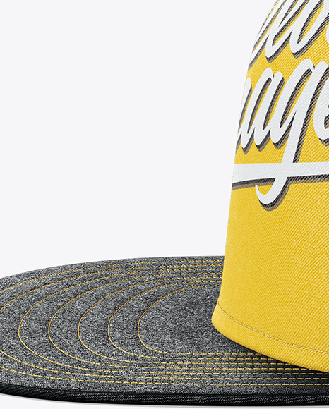 Snapback Cap Mockup