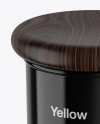 Glossy Plastic Bottle Mockup