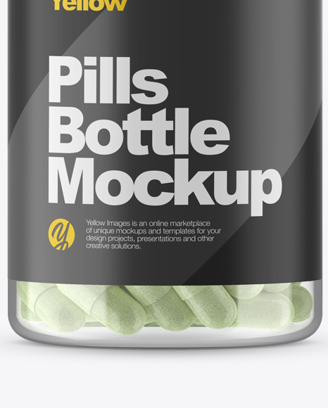 Pills Bottle Mockup