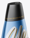 Cosmetic Metallic Bottle Mockup