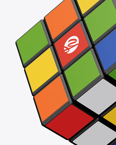 Rubik's Cube Mockup