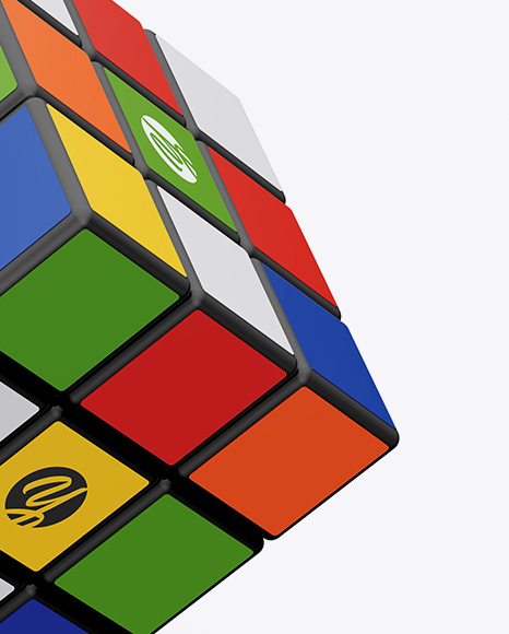 Rubik's Cube Mockup