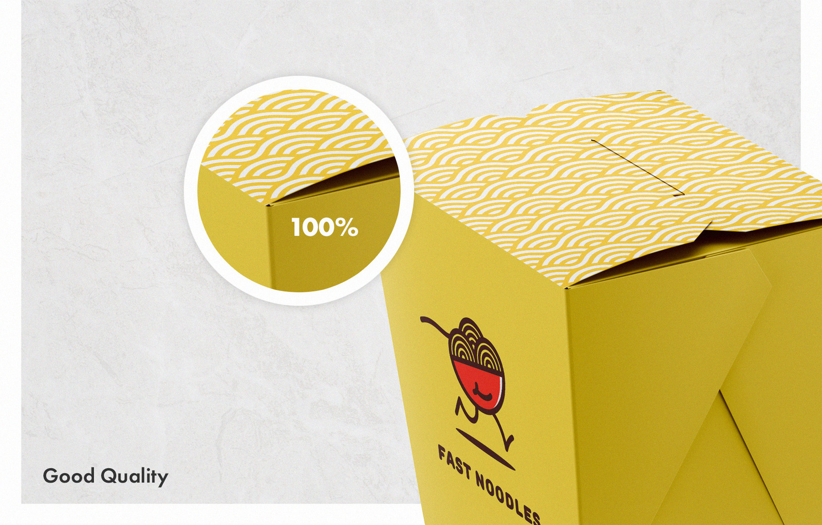 Noodles Box Mockup Set Noodles Box Mockup Set