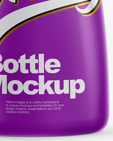 Matte Bottle Mockup
