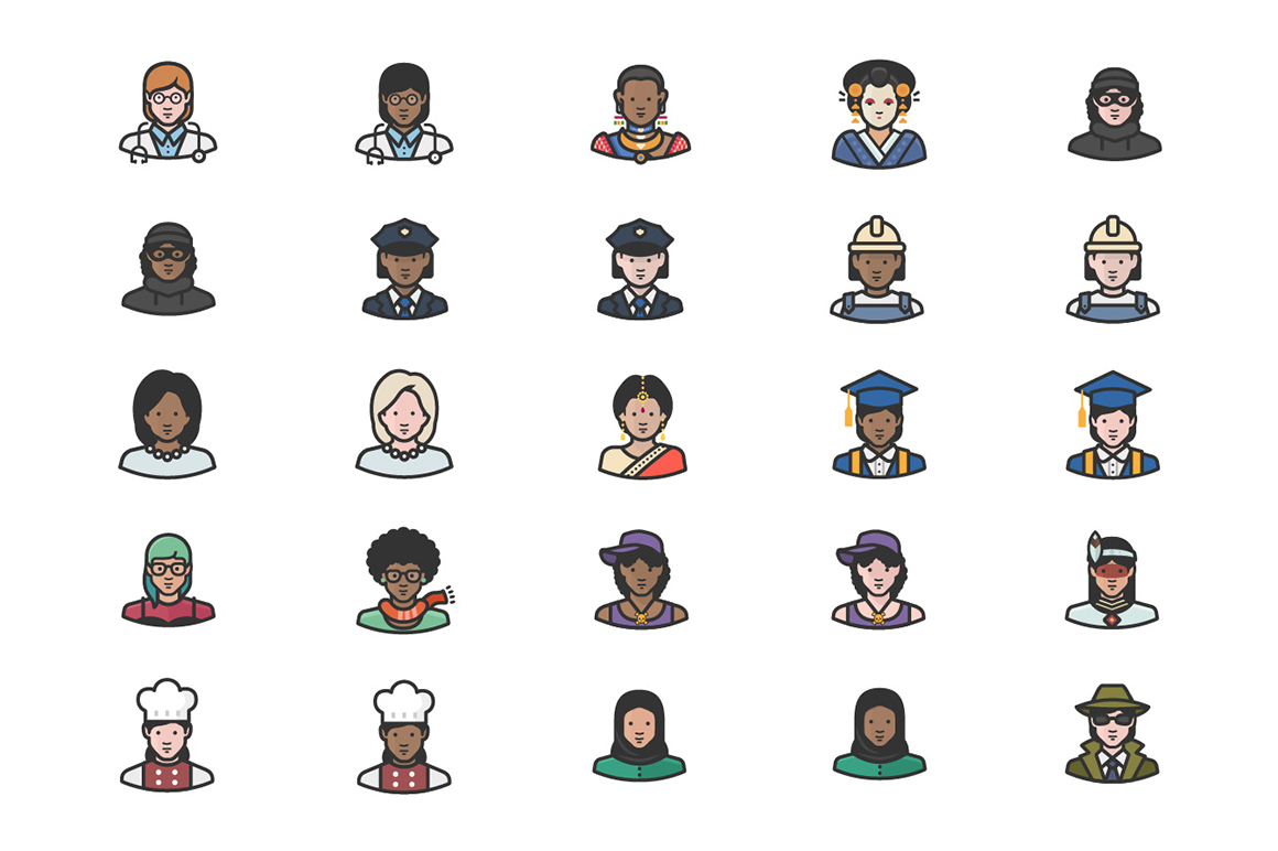 Diversity Avatars Diversity Avatars