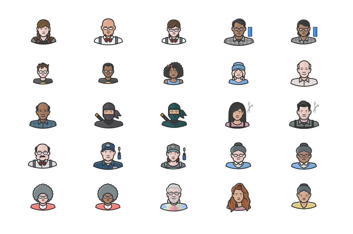 Diversity Avatars Diversity Avatars
