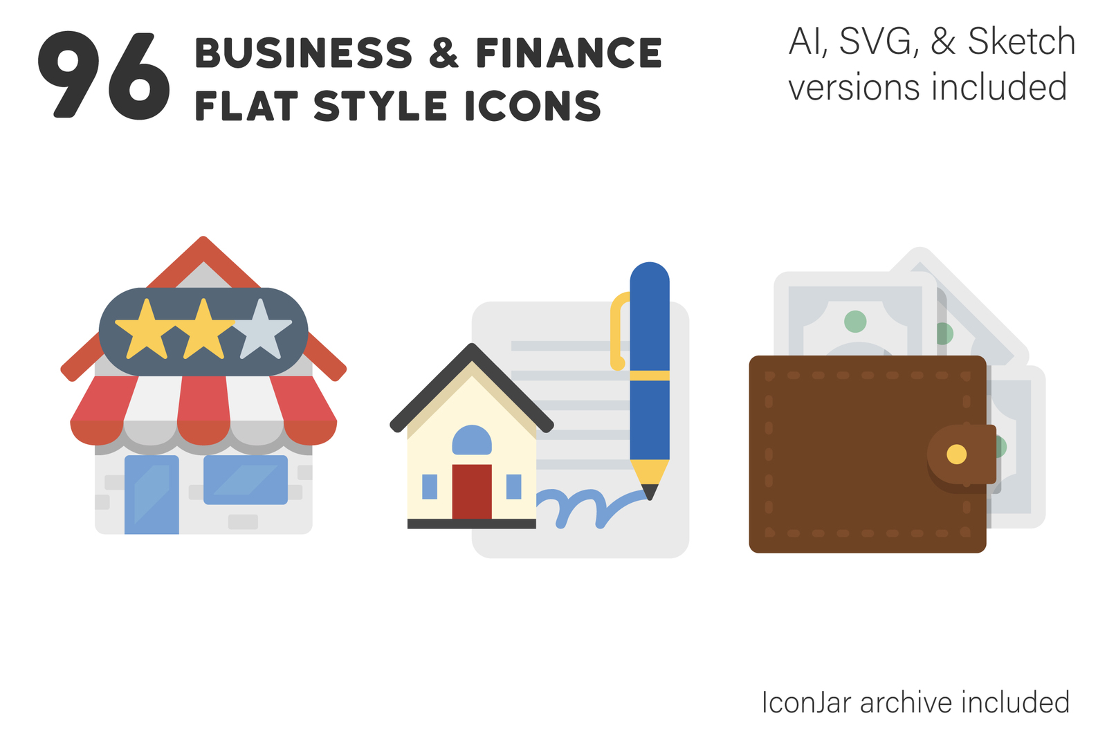 Business &amp; Finance Icons