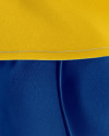 Men’s Full Soccer Team Kit Mockup - Back View