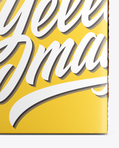 Dried Banana Package Mockup Dried Banana Package Mockup