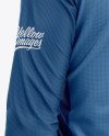 Soccer V-Neck Jersey LS Mockup