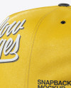 Snapback Cap Mockup