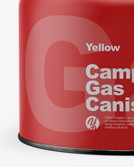 Matte Camping Gas Canister