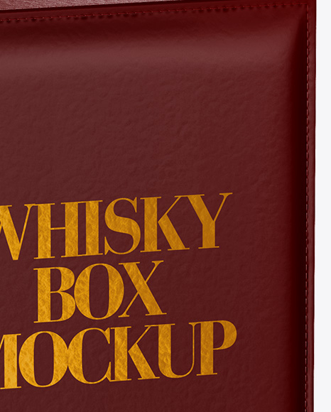 Whisky Box Mockup