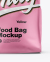 Matte Food Bag Mockup