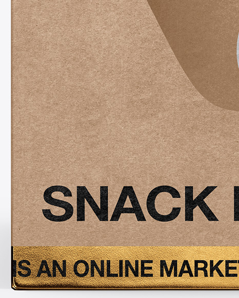 Kraft Box Mockup