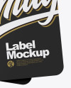 Matte Labels Mockup