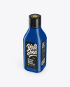 Glossy Square Bottle Mockup
