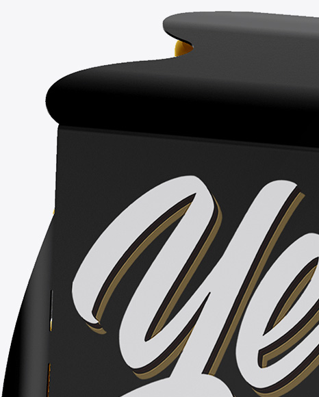 Metallic 4-Pack Paper Carrier Mockup