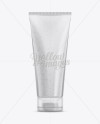 Clear Plastic Face Wash Tube Mockup