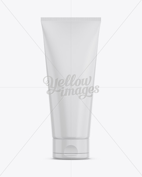 Plastic Face Wash Tube Mockup